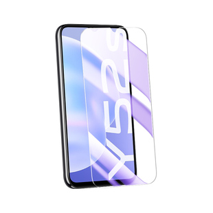 适用vivoy52s钢化膜全包边新款抗蓝光屏保y52s手机膜防指纹高清保护无白边V2057A刚化膜防摔防爆玻璃全屏覆盖