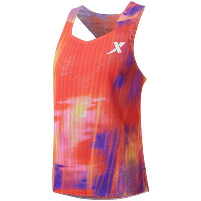 特步破风3.0男国人竞速系列夏跑步运动背心上衣短裙健身运动服女