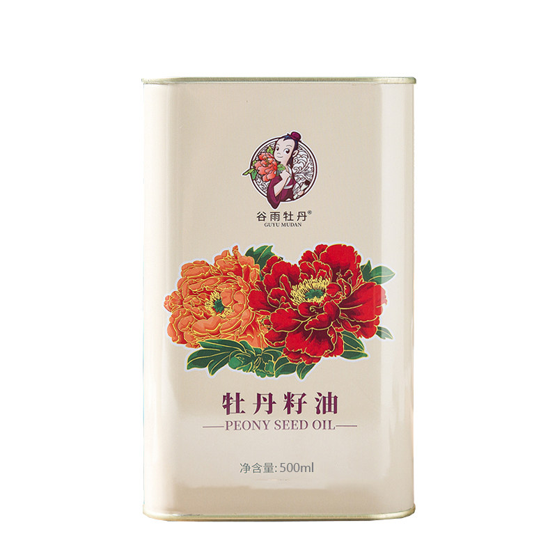 谷雨牡丹纯牡丹籽油低温初榨食用特色油种