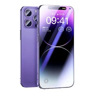 品胜适用苹果15promax钢化膜14pro手机膜iphone13听筒防尘16pro防爆高清plus全屏抗蓝光防窥ip保护膜12抗指纹