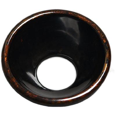 大漆木胎投茶器导入茶叶漏斗