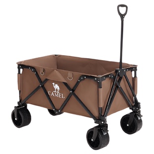 camel露营车户外折叠营地车拉快递野营儿童小推车拖车野餐摆摊车