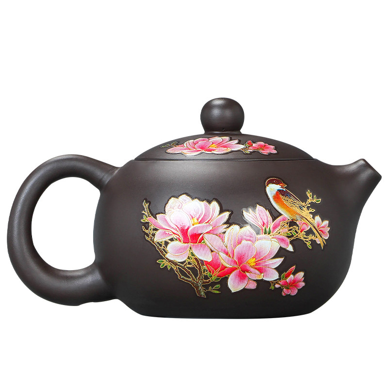 遇热变色紫砂西施壶家用办公茶壶