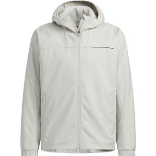 滔搏adidas阿迪达斯男子梭织运动训练休闲连帽夹克外套KG5179