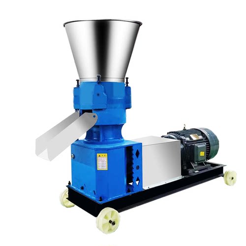 饲料颗粒机小型220v家用养殖设备兔牛羊猪鸡鸭鹅虾鱼制造粒机干湿