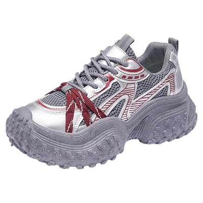 2025秋季新款厚底复古老爹鞋