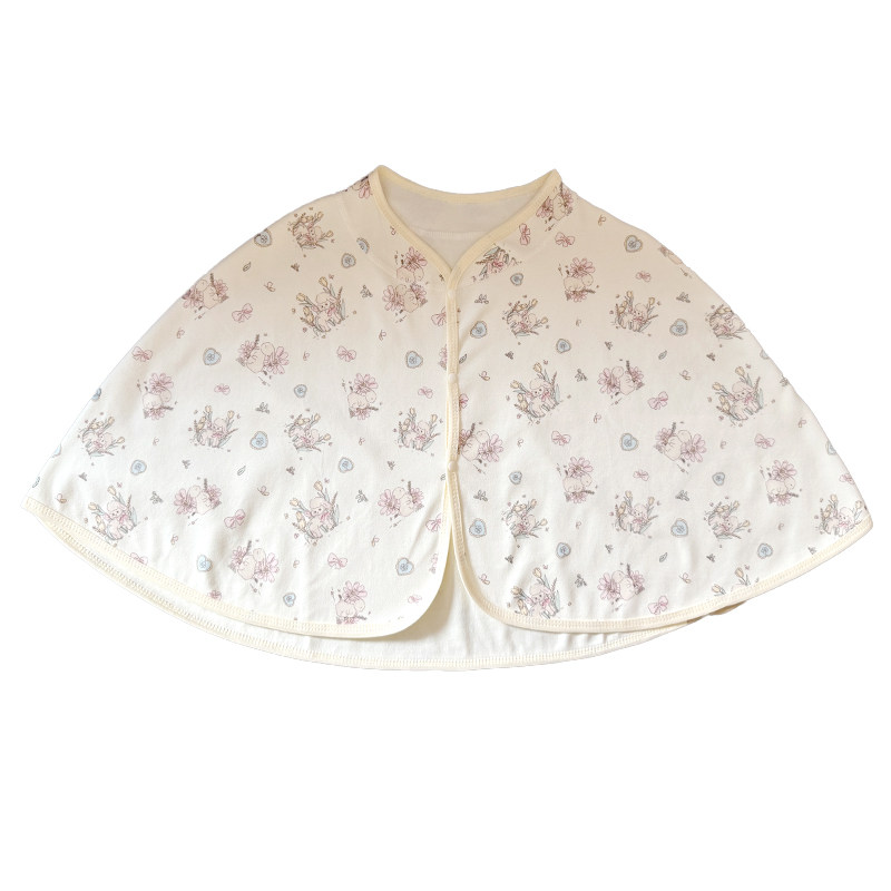 月子披肩纯棉孕妇护肩空调房防寒哺乳斗篷产后喂奶坎肩护颈椎薄款