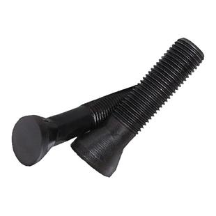 8.8级高强度椭圆头螺栓鹅蛋螺丝圆沉头球磨机衬板螺丝细牙扇面形