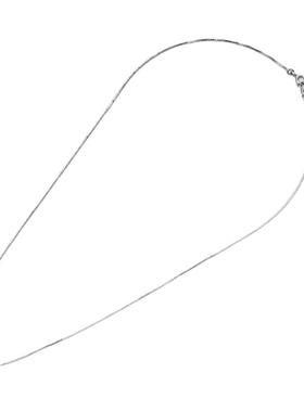 925纯银可调节秀气风套链极简