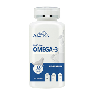 ARCTICA加拿大进口海豹油omega3鱼油升级版中老年心血管健康180粒