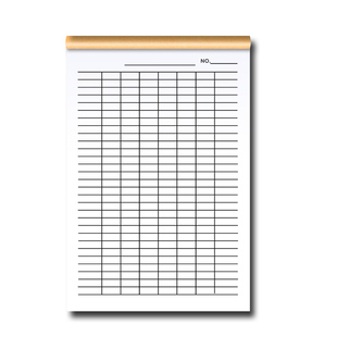 a4万能表格本定制记账本手帐明细账本账单现金日记本子出入库记录本日常进货开支工作会计台账本每日营业额本