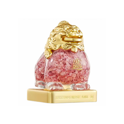 石家庄印钞朱炳仁铜招财碎钞小貔貅前台客厅玄关招财桌面摆件高档