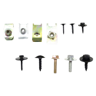 汽车牌照扣座卡子加厚型通用汽车牌照底座螺丝底座快丝坐卡扣卡子