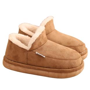 棉拖鞋全包跟男女冬季居家室内毛拖情侣厚底家居棉鞋特暖