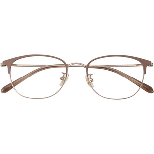 女士老花镜品牌高档正品纯钛老花眼镜女款中年高清小脸防蓝光老光