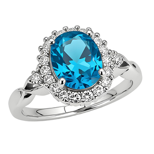 S925纯银镶嵌紫水晶活口戒指黄水晶橄榄石开口指环送女友生日礼物