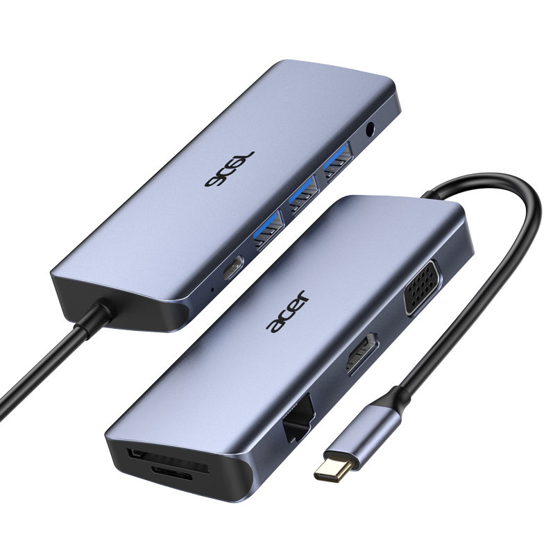 acer/宏碁Typec扩展坞拓展笔记本USB雷电3HDMI多接口iPad适用于华为手机苹果电脑转换器macbookpr