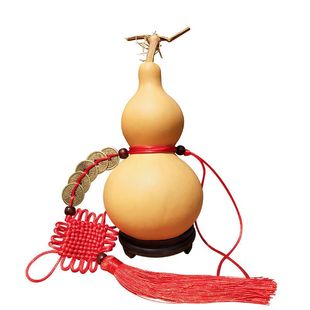 拂尘老师推荐天然九运开口天然腾飞大小葫芦挂件门口胡芦摆件客厅