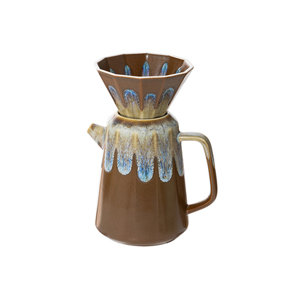 手冲咖啡壶套装咖啡杯陶瓷滤杯