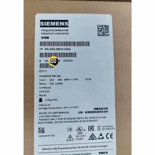议价6SL32240BE230AA0G120变频器适用