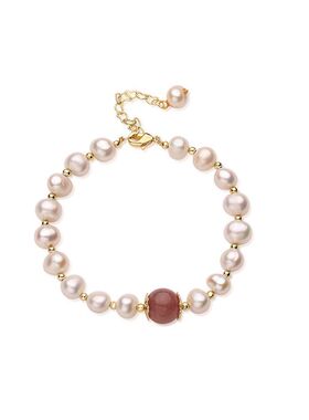 草莓晶珍珠可调手链礼盒款