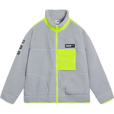 Puma/彪马官方正品SHERPA秋冬新款男女休闲仿羊羔绒外套539707-09