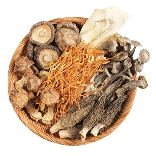 七珍菌菇汤包食材云南干货虫草花羊肚菌菌汤包营养炖汤新鲜煲汤料