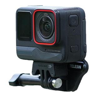 泰迅适配insta360 acepro2磁吸支架第一人称视角影石胸前固定支架运动相机快拆脖挂胸挂骑行手机Insta360配件