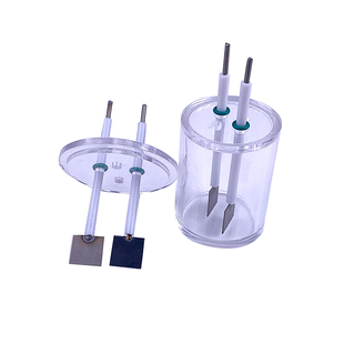 三电极电解池电化学实验电解槽有机玻璃电解槽实验装置电解电极