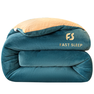 加厚牛奶绒棉被冬季2025新款被子被芯冬天宿舍单人秋冬被保暖10斤