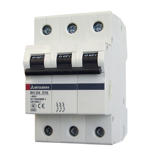 三菱断路器BH-D6 1P/2P/3P/4P 6A 10A 16A 20A 25A 32A 40A50A63A
