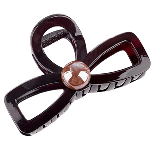 珠珠抓夹女大号发量大高级感后脑勺盘发发夹2025新款鲨鱼夹子发饰