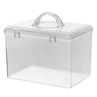 鱼胶储存罐干货防潮密封箱陈皮茶叶药材收纳箱亚克力透明展示盒