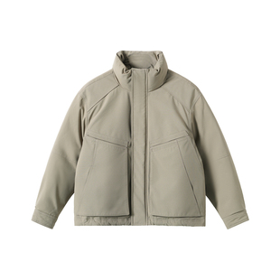 NYHSUGOO/南乙冬季新国标90白鸭绒男士户外三防夹克3958羽绒服