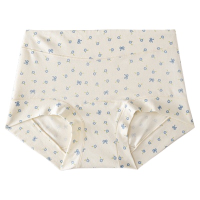 2025新款纯棉抗菌小平角女生内裤