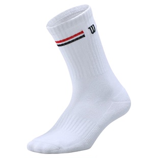 Wilson威尔胜网球袜2026新款专业运动袜男短筒袜舒适透气中筒袜女
