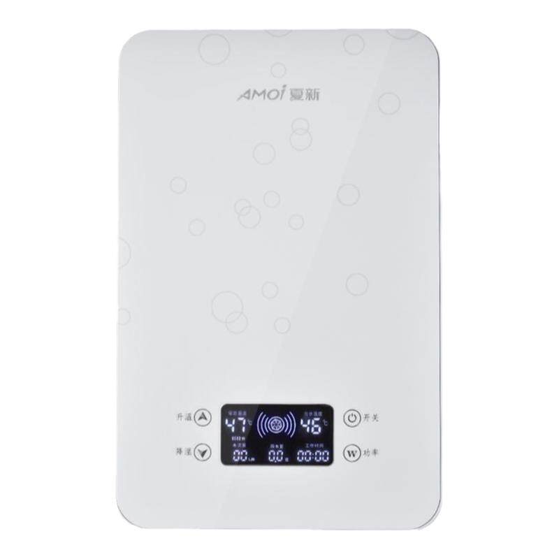 夏新NI-X7即热式电热水器家用小型淋浴洗澡快速直热超薄恒温热水