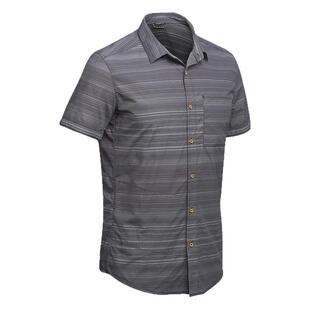 户外徒步登山背包旅行排汗透气防晒快干衬衫安全袋短袖速干衣大码