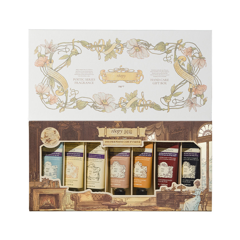 【圣诞礼物】roopy润培黄油小熊护手霜礼盒12款套装女生生日礼物