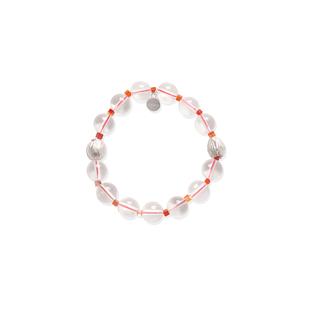 [新年礼物]OINICIO初印种子系列茉莉花天然白水晶手链本命年手串