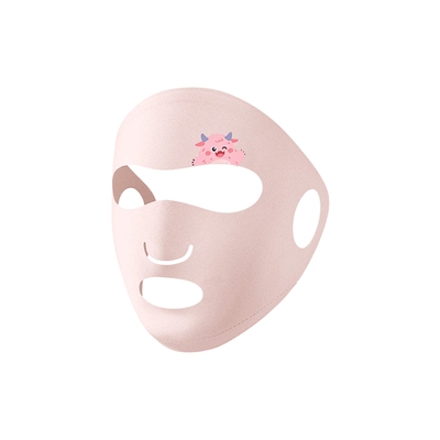 【萌趣怪兽】儿童防晒面罩薄款夏
