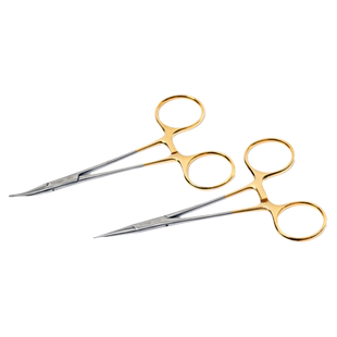 施强显微器械双眼皮手术剪刀止血钳微血管钳止血器直弯头美容整形