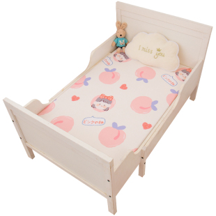 儿童床笠全棉纯棉单件定做订制尺寸1.35米薄床垫防滑床垫罩保护套