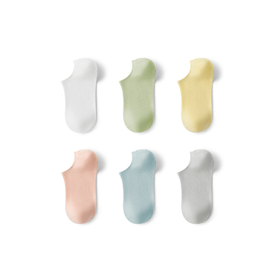 10A抗菌有棵树防滑浅口船袜