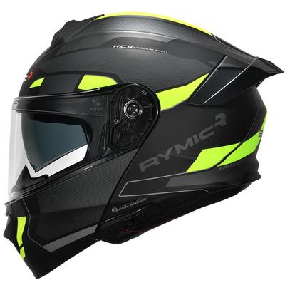 RYMIC睿觅头盔摩托车全盔机车揭面盔男女安全盔蓝牙半盔头灰冬季