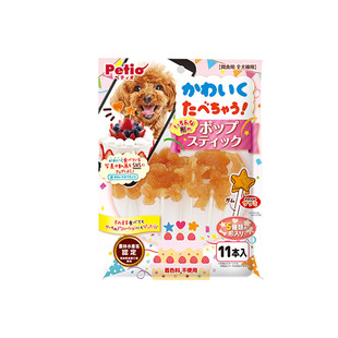 Petio派地奥棒棒糖 生日礼物数字星星装饰磨牙棒奖励泰迪狗狗零食