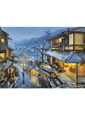 3djp风景装饰画拼图4000片