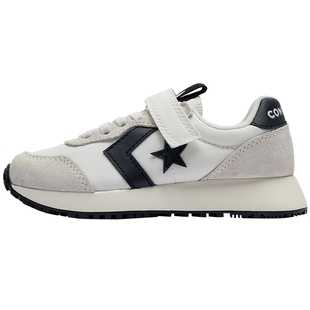 匡威童装男童运动鞋冬季新款女童中大童魔术贴星剑标拼色休闲