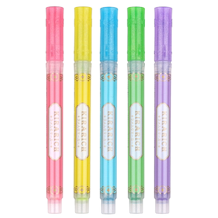 【细闪宛若星河】日本ZEBRA斑马KIRARICH闪亮珠光荧光笔手账学生做笔记用彩色标记笔紫马克记号笔少女心文具