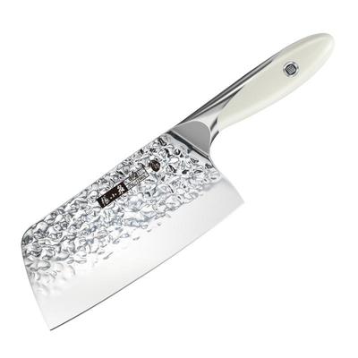 张小泉70铬不锈钢锤点菜刀